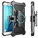 Galaxy Note 7 Case, i-Blason Transformer [Kickstand] Samsung Galaxy Note 7 2016 Release [Heavy Duty] [Dual Layer] Combo Holster Cover case with [Locking Belt Swivel Clip] (White)