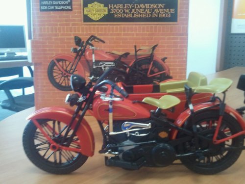 Harley Davidson Side Car Telephone Collector's Item