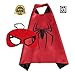 4 PACK Satin Superhero CAPE & MASK SETS - Boys, Girls, Children