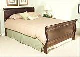 Stapleton King Size Bed in Honey Maple Finish By Fashion Bed Group