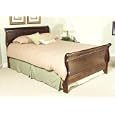 Stapleton King Size Bed in Mahogany Finish By Fashion Bed Group