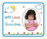 With Love to Grandma crayola Photo Magnet Frame