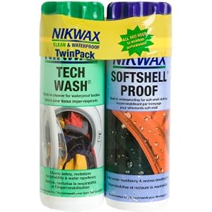 Nikwax-Tech-Wash-Softshell-Proof-Wash-In-Twin-Pack