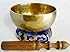 F10 5" Energetic Throat 'G' Chakra Healing Tibetan Singing Bowl Made in Nepal