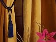 Pair Blue handmade Curtain Tieback / Tiebacks / Tassels / Tassles