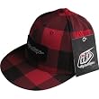 Troy Lee Designs Lumberjack Fitted Men's Flexfit Racewear Hat - Red Plaid