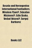 Bosnia and Herzegovina International Footballers: Miralem Pjani, Zvjezdan Misimovi, Edin D Eko, Vedad Ibi Evi, Sergej Barbarez: Edin Dzeko, Miralem … Mirko Hrgovic, Senijad Ibricic, Elvir Bolic