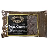 Traverse Bay Fruit Co. Chocolate Covered Dried Cherries, 2-Pound Bag