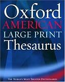 The Oxford American Large Print Thesaurus