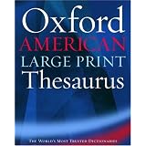 The Oxford American Large Print Thesaurus