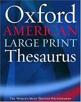 The Oxford American Large Print Thesaurus