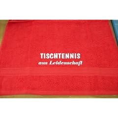 Tischtennis aus Leidenschaft; Badetuch Sport
