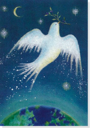 Celestial Dove Holiday Boxed Cards (Christmas Cards, Holiday Cards, Greeting Cards) (Small Holiday Card)