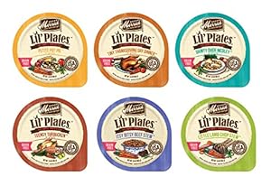 Merrick Lil' Plates Small Breed Grain Free Wet Dog Food Variety Pack, 6 Flavors, 3.5 Ounces Each (12 Pack) Merrick Lil' Plates Small Breed Grain Free Wet Dog Food Variety Pack, 6 Flavors, 3.5 Ounces Each (12 Pack)