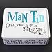 Gifts for Men - Man Tin - leads, screws & other pointless stuff I must keep - ideal gift for him