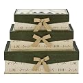 Country Angels Steamer Trunks- Set Of 3