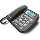 Produkt-Bild: Telefunken TF 501 EUO  Schnurgebundenes Gro&szlig;tastentelefon mit gro&szlig;em Display und 3 Direktwahltasten