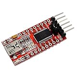 FT232RLモジュール5V 3.3V FTDI USB TTL変換アダプタレッド