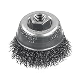 DEWALT DW49153  6-Inch by 5/8-Inch-11 XP .014 Carbon Crimp Wire Cup Brush