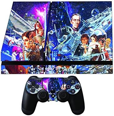 Star Wars Premium Designer Limited Edition Playstation 4 Skin + 2 Free PS4 Controller Skins