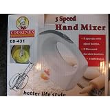5 Speed Hand Mixer by Cookinex