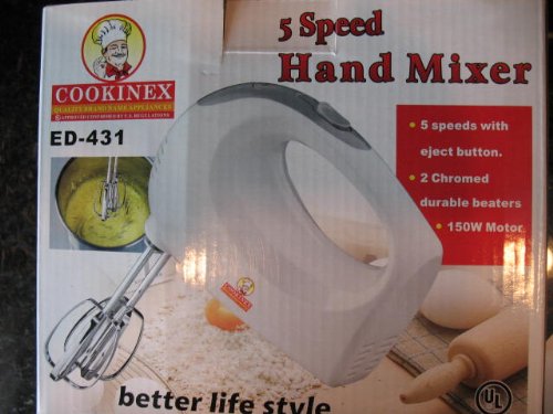 5 Speed Hand Mixer