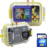 Buy Acqua DC-1231Bk 12MP Max. Digital Still Camera with waterproof case (2GB High... by Optiz