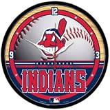 Cleveland Indians MLB Wall Clock