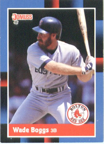 1988 Donruss # 153 Wade Boggs Boston Red Sox Baseball Card
