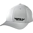 Fly Racing Standard Men's Flexfit Casual Hat - Grey