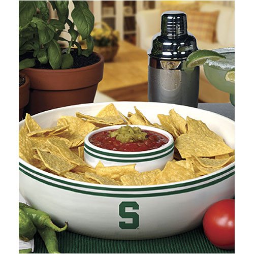 Michigan State Spartans NCAA Chip and Dip Bowl
