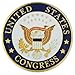 United States of America Congress Seal Lapel Pin