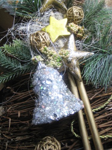 Christbaumschmuck Glocken Silber