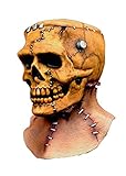 Trick or Treat Studios Men's Frankenskull Halloween Mask One Size Flesh