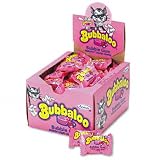 CDB91627 Bubbaloo Bubble Gum, 60 Individually Wrapped Pieces per Display Box