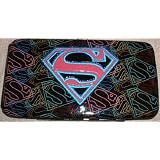 DC Comics SUPERMAN Classic Logo Pink Ladies Hinge WALLET