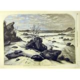 1858 のパリ Fountainebleau のクロテンの D'arbonne のフランス人の印刷物