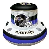 Baltimore Ravens NFL Beach/Pool Inflaitable Floating Cooler (49x20")"