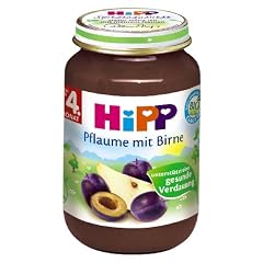 Hipp Pflaume mit Birne, 6-er Pack (6 x 190 g) - Bio