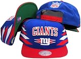 New York Giants Diamond Two Tone Plastic Snapback Adjustable Snap Back Hat / Cap