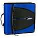 Case-it Large Capacity Blue Zipper Binder (D-145)