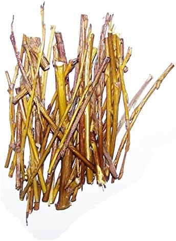 100% Organic Wild-Harvested Willow Twig Chews for Gerbils &amp; Hamsters (20 Chews)