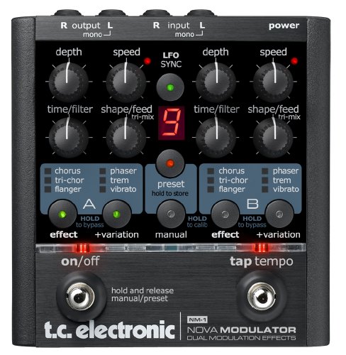 TC Electronic NM-1 Nova Modulator Guitar Pedal Images