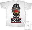 Domo Hip-Hop Gangster Men's Tee, White