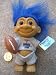 Russ Berrie..... Property Of Giants Troll, with Blue Hair