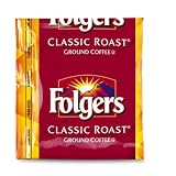FOLGERS Classic Roast Coffee Regular Fraction Packs 09 Ounce Boxes  Pack of 150 