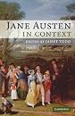 Jane Austen in Context (The Cambridge Edition of the Works of Jane Austen)