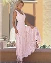 Newport News Together Crinkled georgette dress