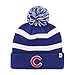 MLB '47 Brand Breakaway Striped Knit Hat with Pom
