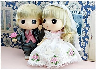 Ddung Wedding Couple Dolls - Bride and Groom